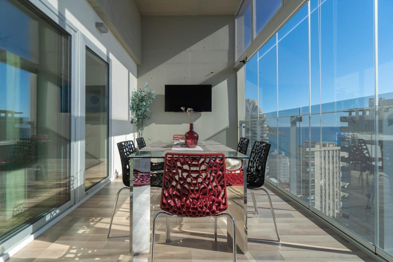 Penthouse in Mirador de Calpe Exterior foto